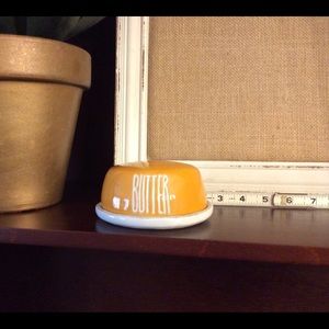 Threshold whimsical butter dish